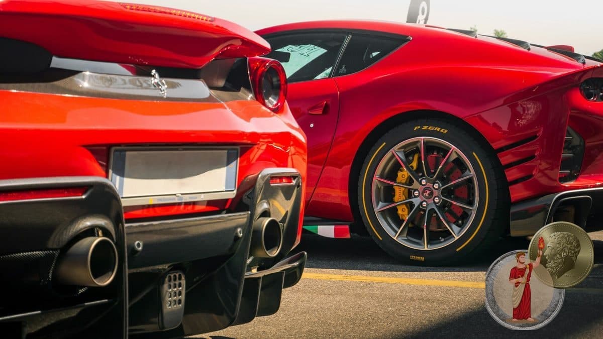 Ferrari prancing horse emblem close-up, Ferrari news and supercar reviews 2026